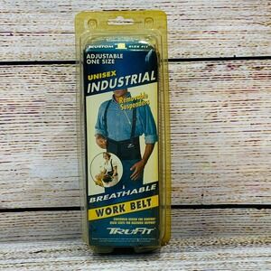 Trufit Industrial Work Belt Removable Suspenders‎ Breathable Adjustable One Size